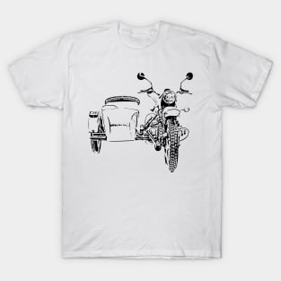 Sidecar motorcycle T-Shirt